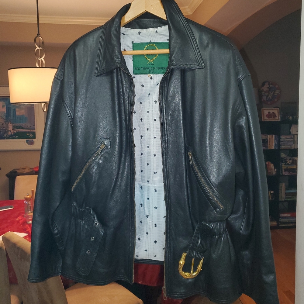Leather jacket